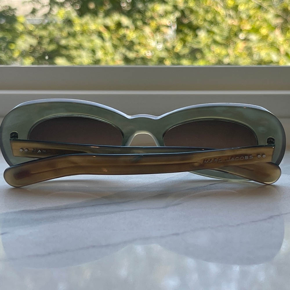 Marc Jacobs Vintage Retro Oval Cat Eye Sunglasses - Picture 12 of 16